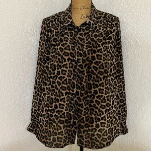 Leopard Blouse